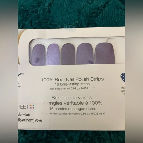 Color Street Nail Polish Strips Cosmic Cloud Rare, HTF, Retired - Picture 3 of 5